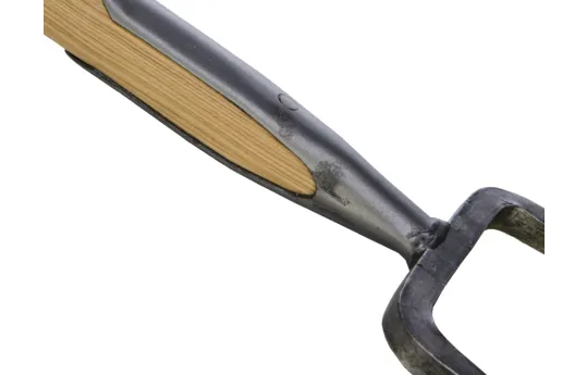 Keienriek met steel 90 cm 2-tands